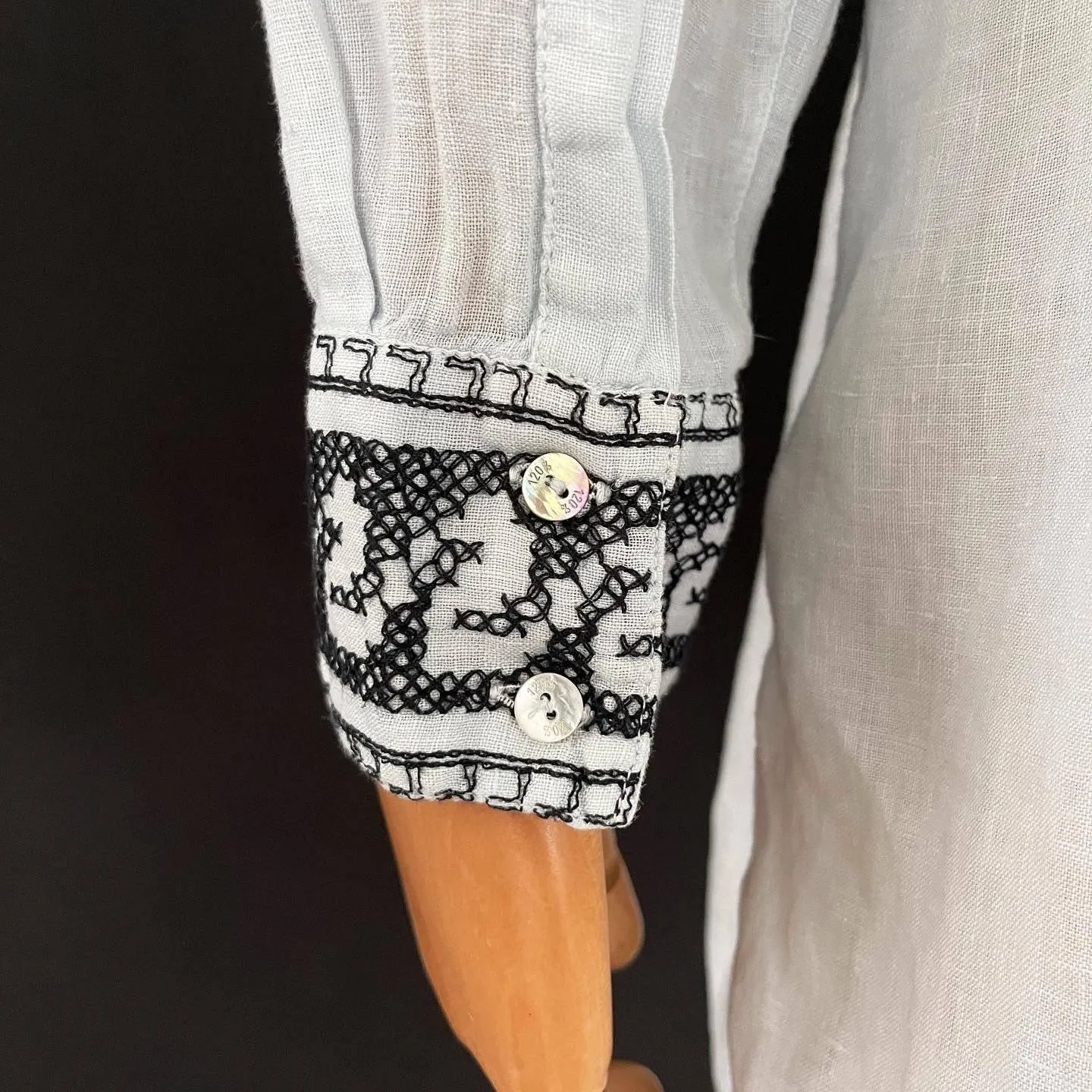 120 LINO Tunic with Embellishment