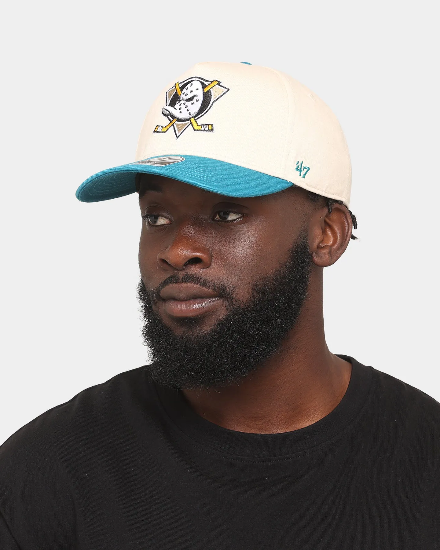 47 Brand Anaheim Ducks 'Ducks' Legend Replica '47 MVP DT Snapback Natural