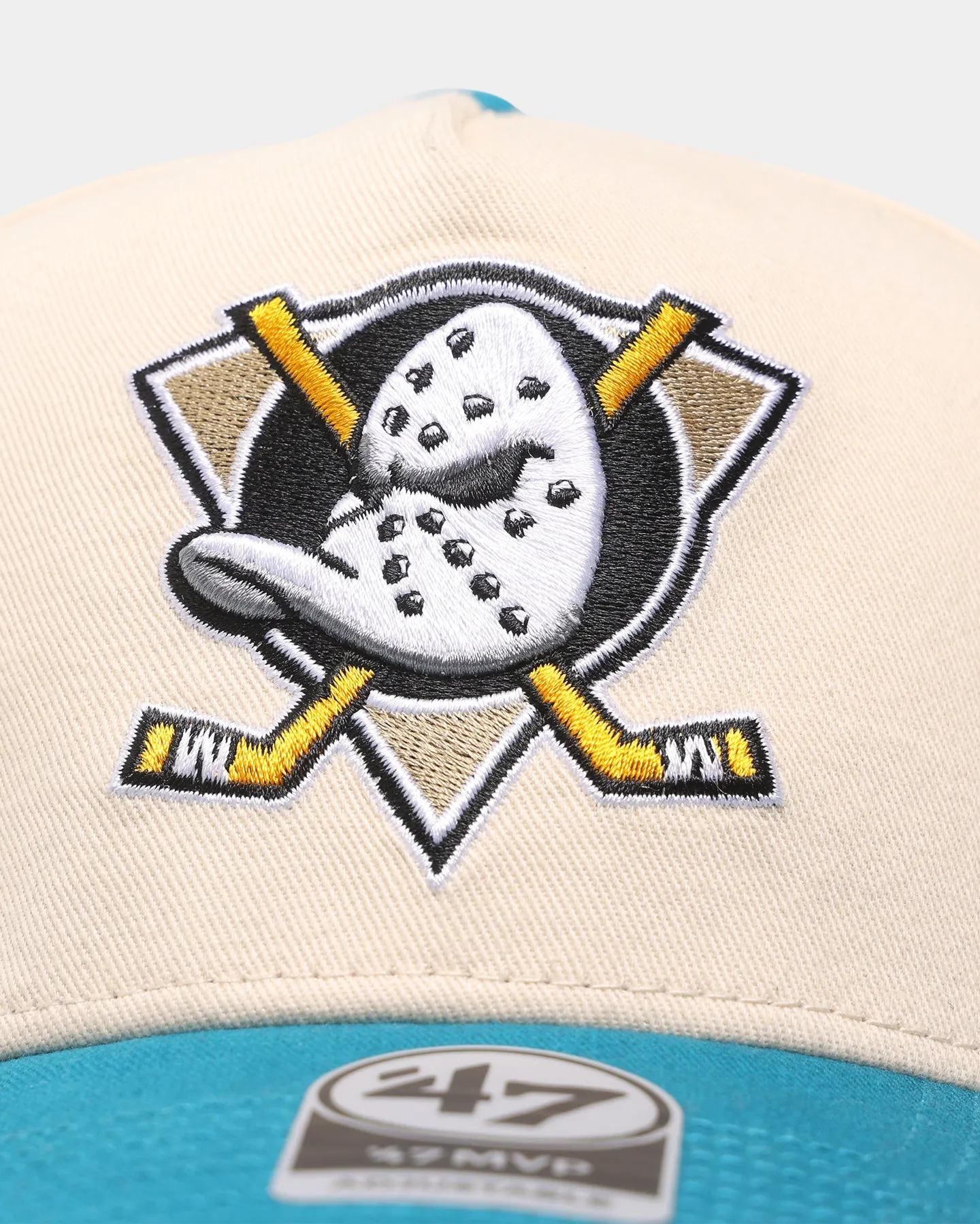 47 Brand Anaheim Ducks 'Ducks' Legend Replica '47 MVP DT Snapback Natural