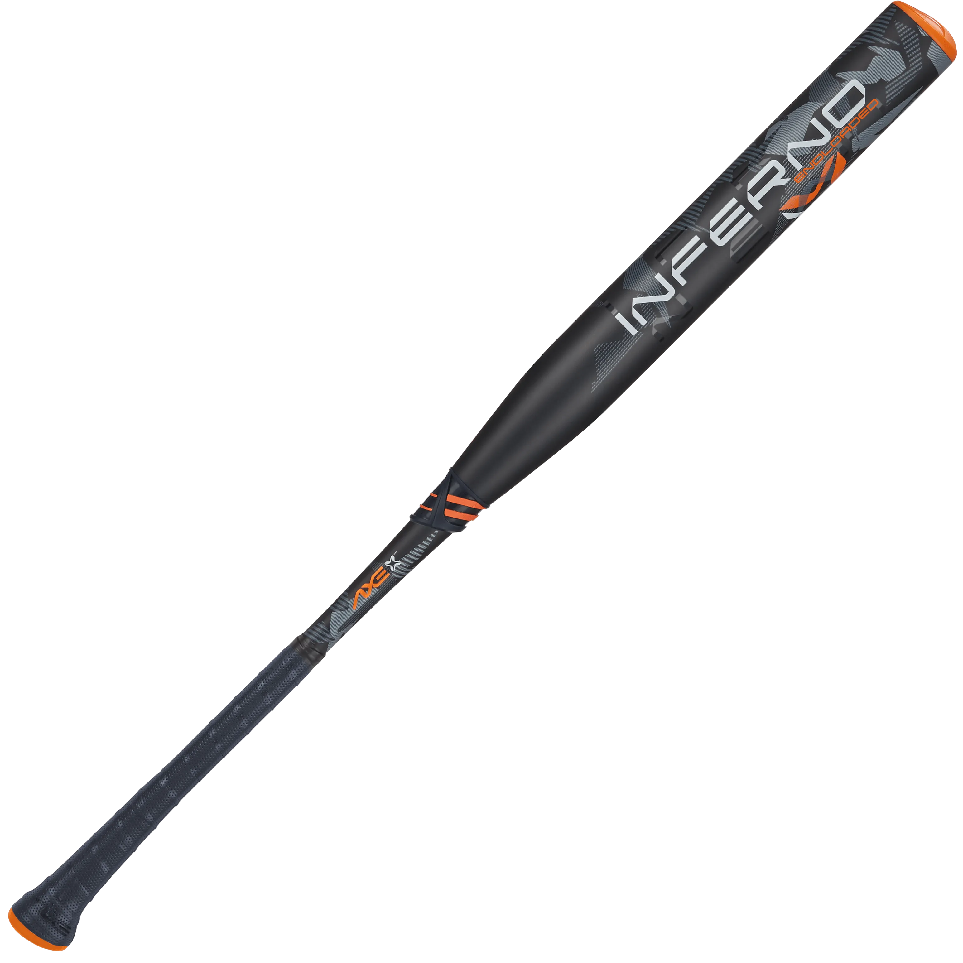 Axe Inferno Dual Stamp Endloaded Slowpitch Softball Bat - USA USSSA (Pro Flared Handle)