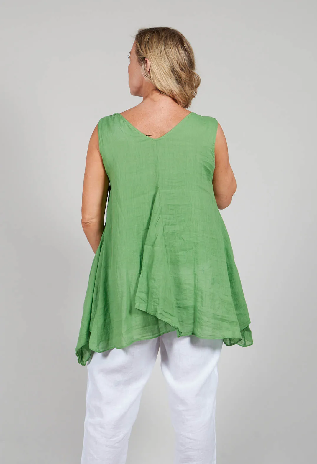Bardot Top in Green