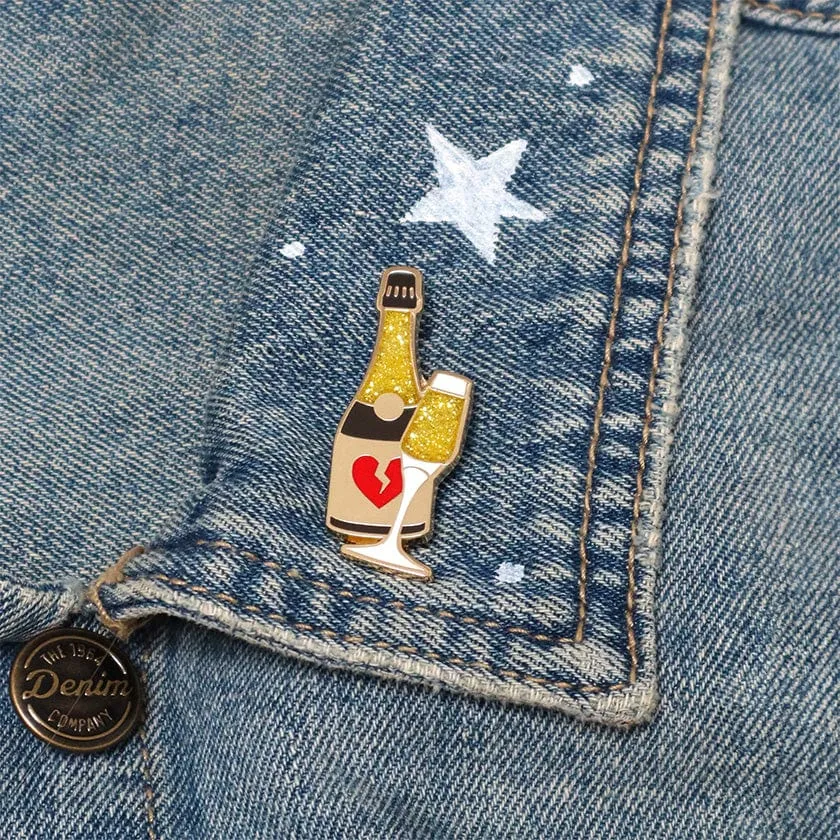 Bubble Trouble Enamel Pin