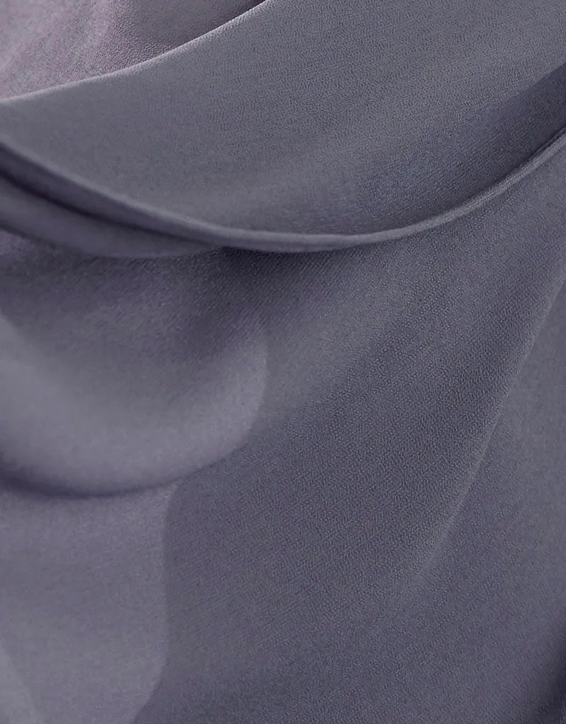 Chiffon Shawl - Shades of Light Blue