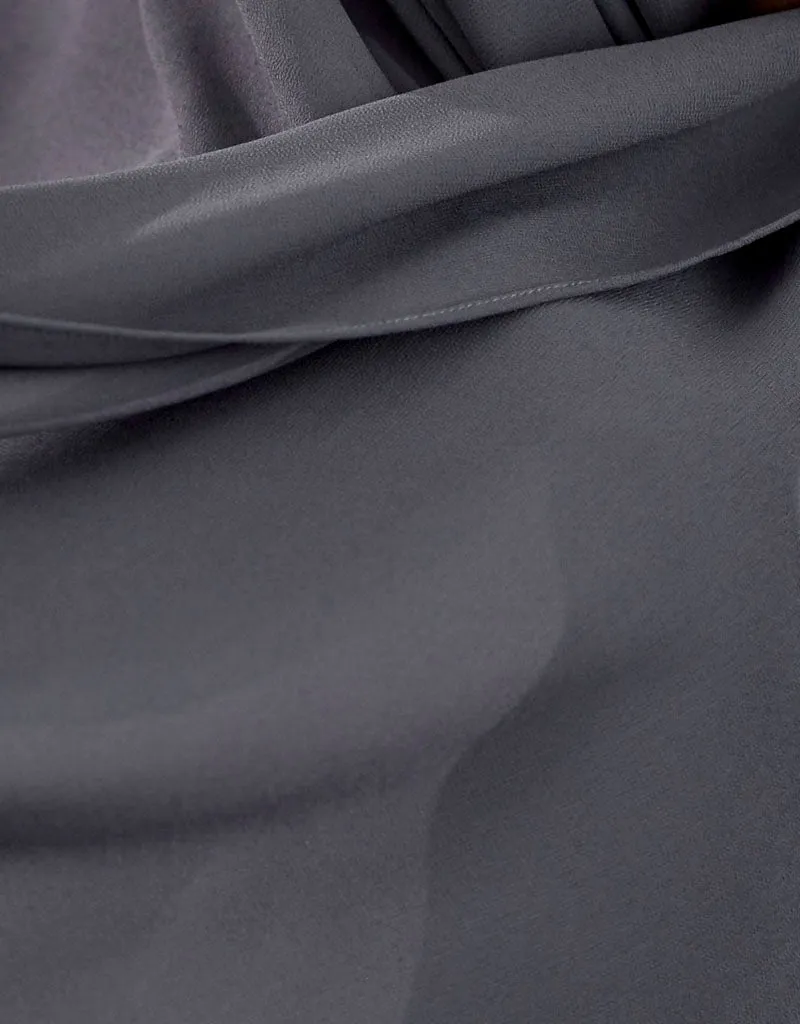 Chiffon Shawl - Shades of Light Blue