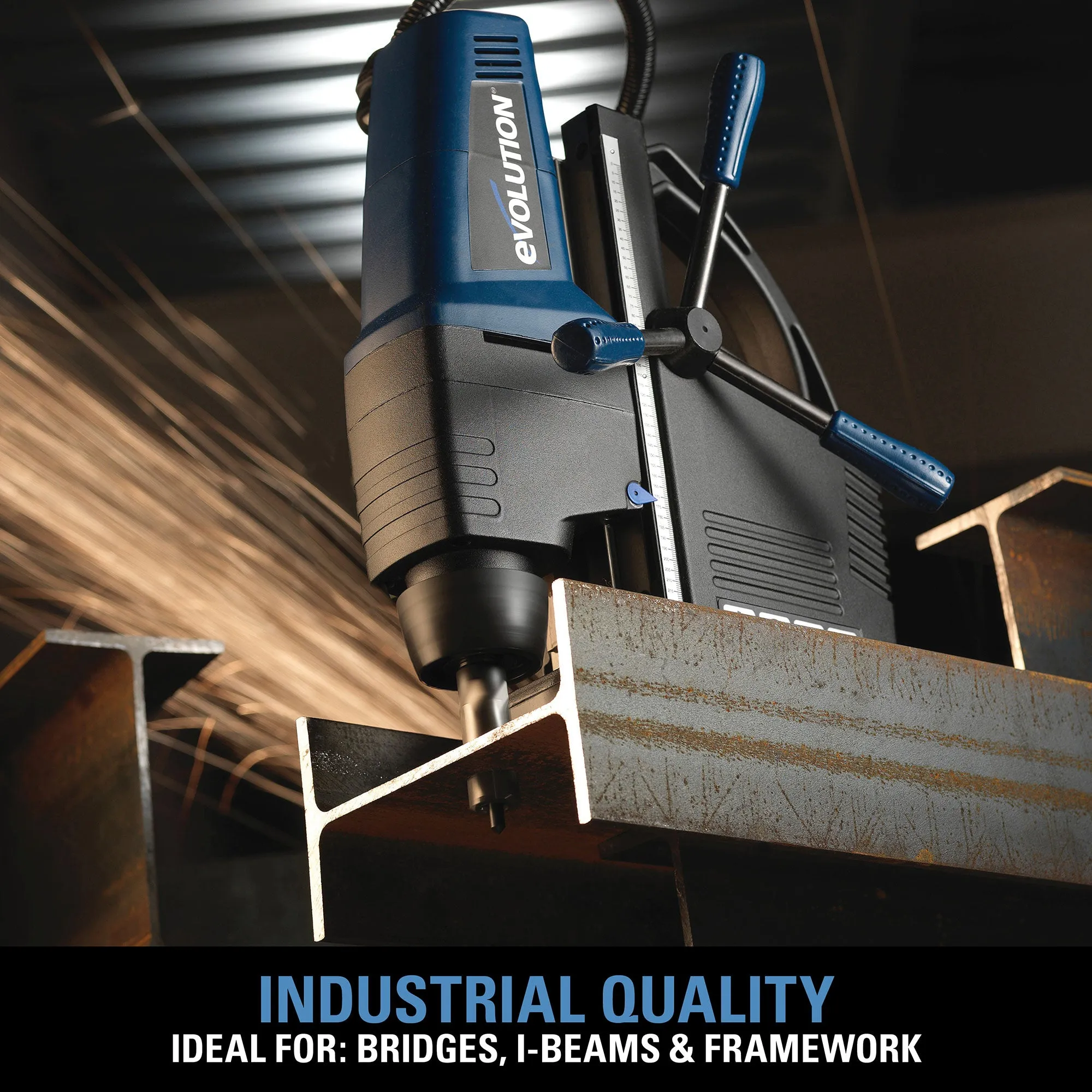 Evolution EVOMAG42: 1-5/8 In. Magnetic Drill With Carry Case