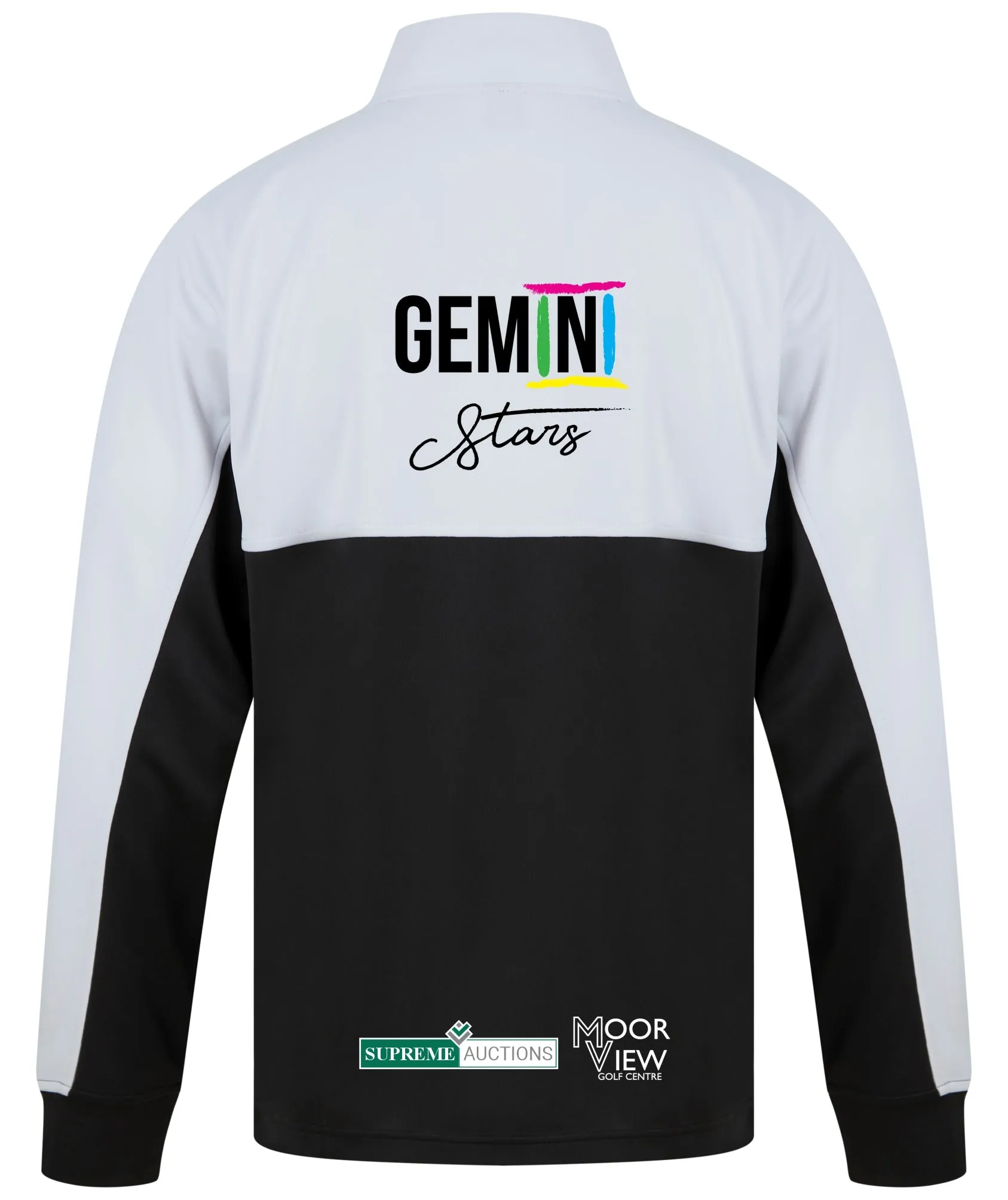 Gemini Stars Kids 1/4 Zip Tracksuit Top