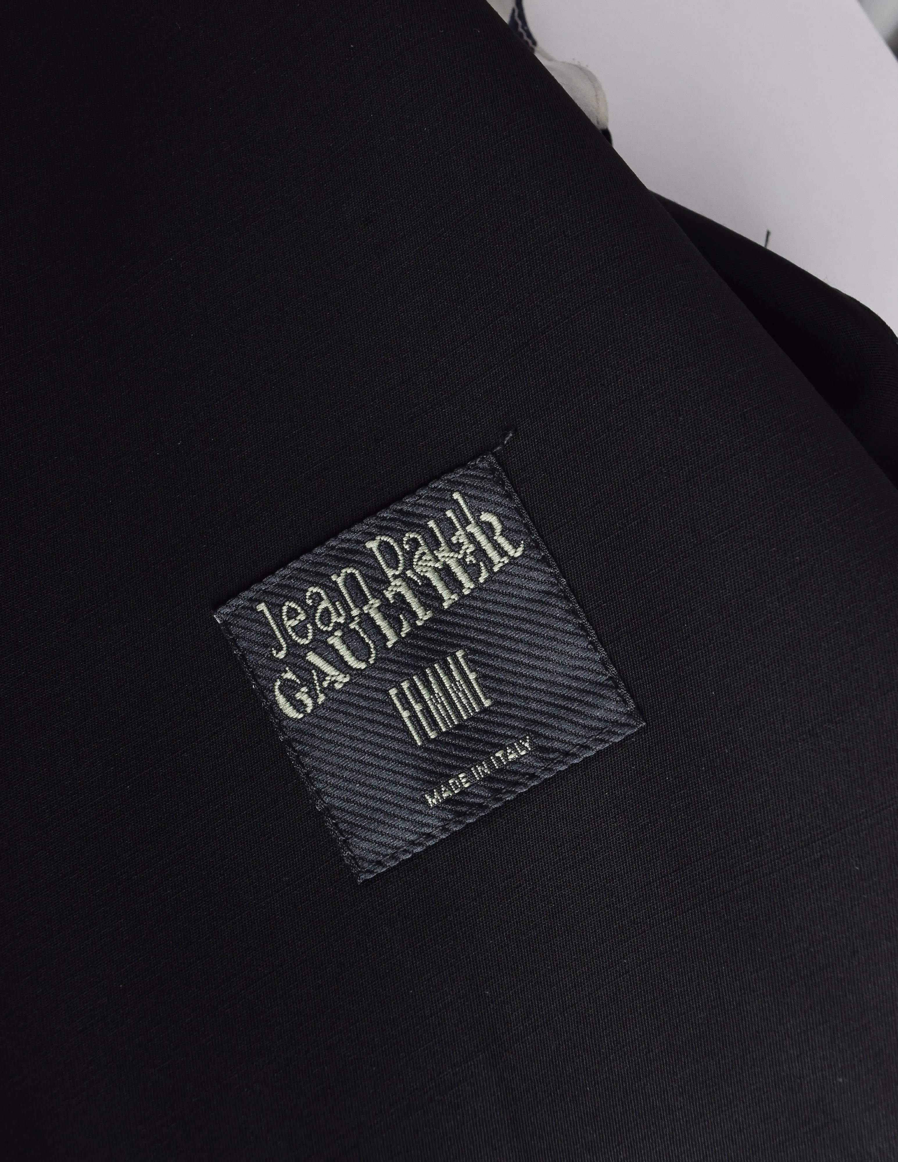 Jean Paul Gaultier Vintage Incredible Black Balloon Bishop Sleeve Blazer Jacket