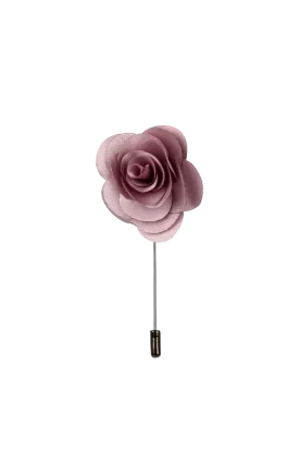 Palest Pink Flower Lapel Pin