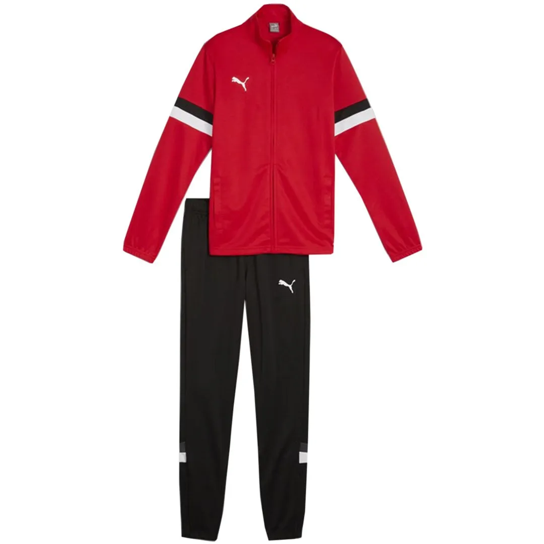 Puma Team Rise Tracksuit Red/Black 658655 01 128Cm