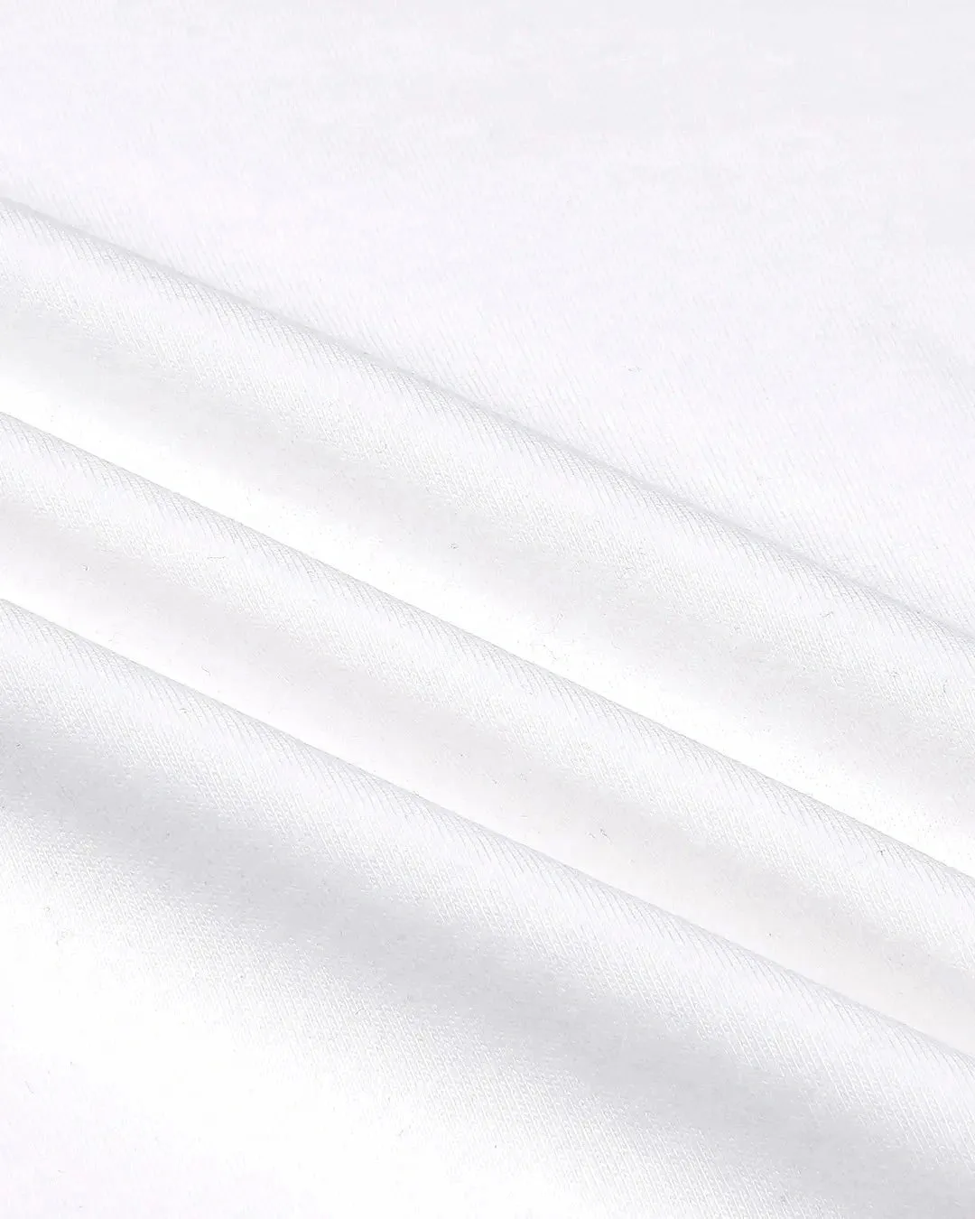 White Printed Men's T-Shirt